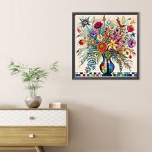 Load image into Gallery viewer, Diamond Painting - Full Round - Abstract Flower (30*30CM)