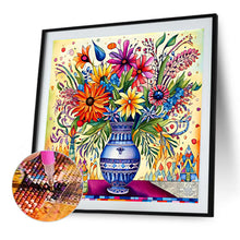 Load image into Gallery viewer, Diamond Painting - Full Round - Abstract Flower (30*30CM)