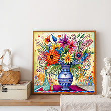 Load image into Gallery viewer, Diamond Painting - Full Round - Abstract Flower (30*30CM)