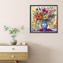 Load image into Gallery viewer, Diamond Painting - Full Round - Abstract Flower (30*30CM)