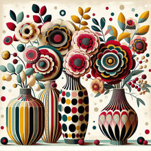 Load image into Gallery viewer, Diamond Painting - Full Round - Abstract Flower (30*30CM)