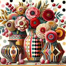 Load image into Gallery viewer, Diamond Painting - Full Round - Abstract Flower (30*30CM)