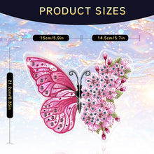 Load image into Gallery viewer, Butterfly Acrylic Diamond Painting Corner Shelf Storage Rack for Room Decoration