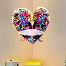 Load image into Gallery viewer, Butterfly Acrylic Diamond Painting Corner Shelf Storage Rack for Room Decoration