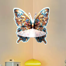 Load image into Gallery viewer, Butterfly Acrylic Diamond Painting Corner Shelf Storage Rack for Room Decoration