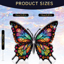 Load image into Gallery viewer, Butterfly Acrylic Diamond Painting Corner Shelf Storage Rack for Room Decoration