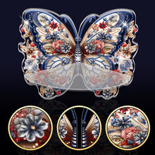 Load image into Gallery viewer, Butterfly Acrylic Diamond Painting Corner Shelf Storage Rack for Room Decoration