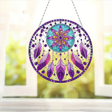 Load image into Gallery viewer, Animal Dream Catcher Diamond Painting Ornaments Diamond Painting Hanging Pendant