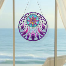 Load image into Gallery viewer, Animal Dream Catcher Diamond Painting Ornaments Diamond Painting Hanging Pendant
