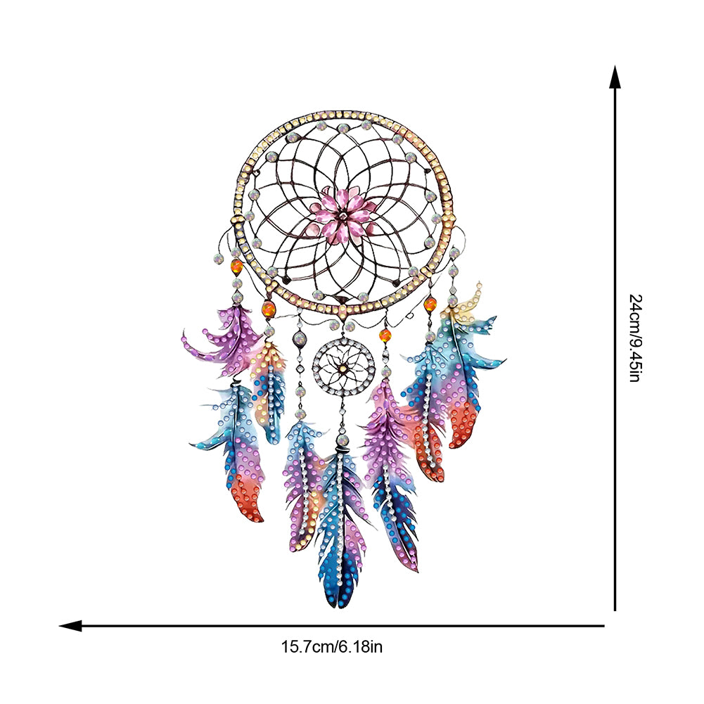 Animal Dream Catcher Diamond Painting Ornaments Diamond Painting Hanging Pendant
