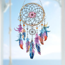 Load image into Gallery viewer, Animal Dream Catcher Diamond Painting Ornaments Diamond Painting Hanging Pendant