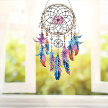 Load image into Gallery viewer, Animal Dream Catcher Diamond Painting Ornaments Diamond Painting Hanging Pendant