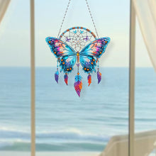 Load image into Gallery viewer, Animal Dream Catcher Diamond Painting Ornaments Diamond Painting Hanging Pendant