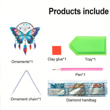 Load image into Gallery viewer, Animal Dream Catcher Diamond Painting Ornaments Diamond Painting Hanging Pendant