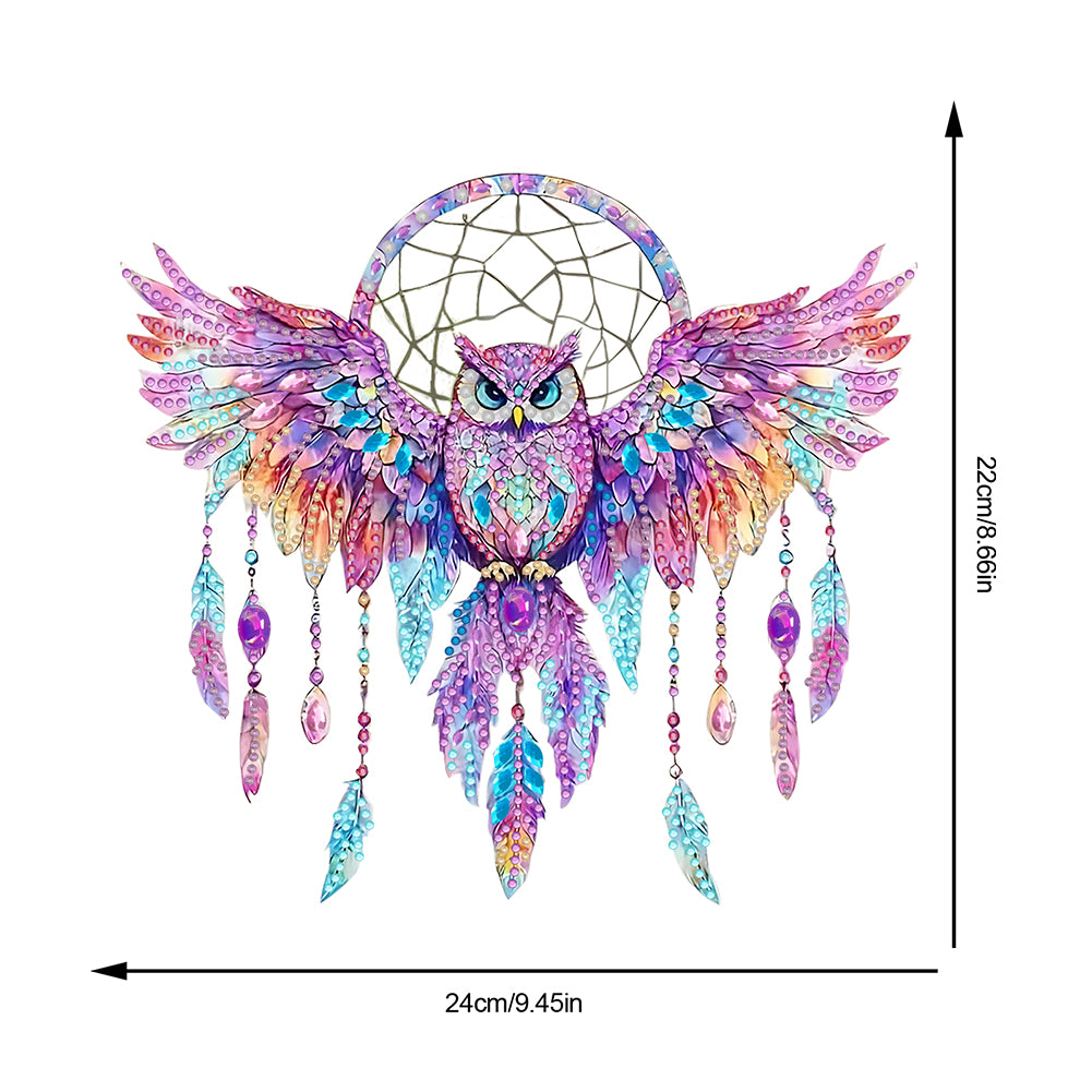 Animal Dream Catcher Diamond Painting Ornaments Diamond Painting Hanging Pendant