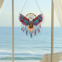 Load image into Gallery viewer, Animal Dream Catcher Diamond Painting Ornaments Diamond Painting Hanging Pendant