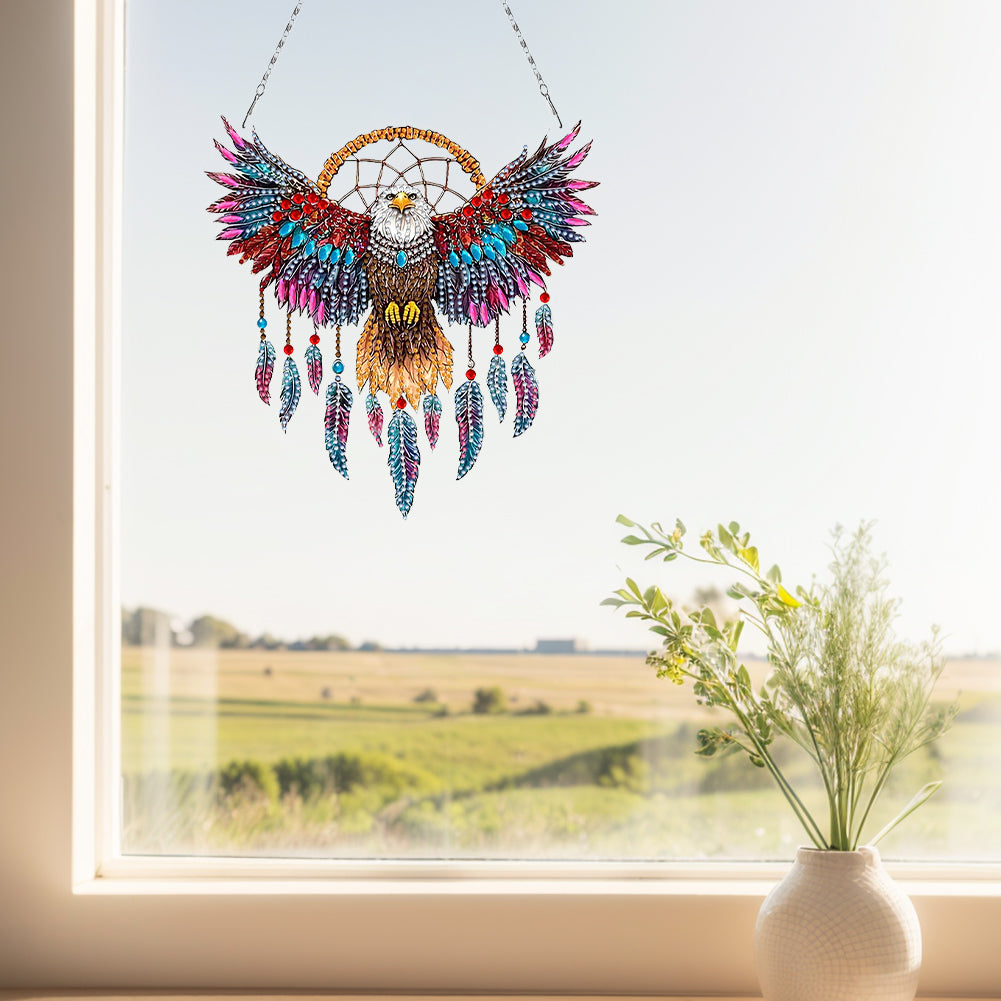 Animal Dream Catcher Diamond Painting Ornaments Diamond Painting Hanging Pendant