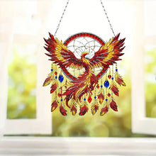 Load image into Gallery viewer, Animal Dream Catcher Diamond Painting Ornaments Diamond Painting Hanging Pendant