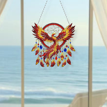 Load image into Gallery viewer, Animal Dream Catcher Diamond Painting Ornaments Diamond Painting Hanging Pendant