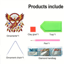 Load image into Gallery viewer, Animal Dream Catcher Diamond Painting Ornaments Diamond Painting Hanging Pendant