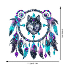 Load image into Gallery viewer, Animal Dream Catcher Diamond Painting Ornaments Diamond Painting Hanging Pendant