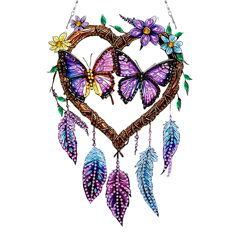 Animal Dream Catcher Diamond Painting Ornaments Diamond Painting Hanging Pendant
