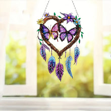 Load image into Gallery viewer, Animal Dream Catcher Diamond Painting Ornaments Diamond Painting Hanging Pendant