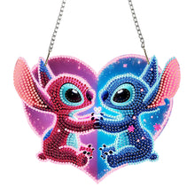 Load image into Gallery viewer, Acrylic Special Shape Bounce Bear Rhinestone Diamond Art Pendants for Art Crafts
