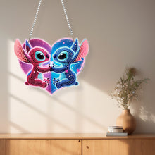 Load image into Gallery viewer, Acrylic Special Shape Bounce Bear Rhinestone Diamond Art Pendants for Art Crafts