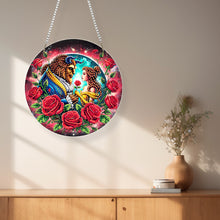 Load image into Gallery viewer, Acrylic Special Shape Bounce Bear Rhinestone Diamond Art Pendants for Art Crafts