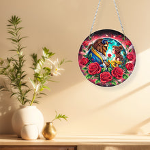 Load image into Gallery viewer, Acrylic Special Shape Bounce Bear Rhinestone Diamond Art Pendants for Art Crafts