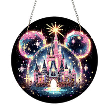 Load image into Gallery viewer, Acrylic Special Shape Bounce Bear Rhinestone Diamond Art Pendants for Art Crafts