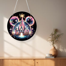 Load image into Gallery viewer, Acrylic Special Shape Bounce Bear Rhinestone Diamond Art Pendants for Art Crafts