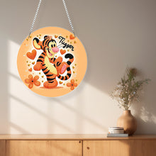 Load image into Gallery viewer, Acrylic Special Shape Bounce Bear Rhinestone Diamond Art Pendants for Art Crafts