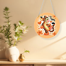 Load image into Gallery viewer, Acrylic Special Shape Bounce Bear Rhinestone Diamond Art Pendants for Art Crafts