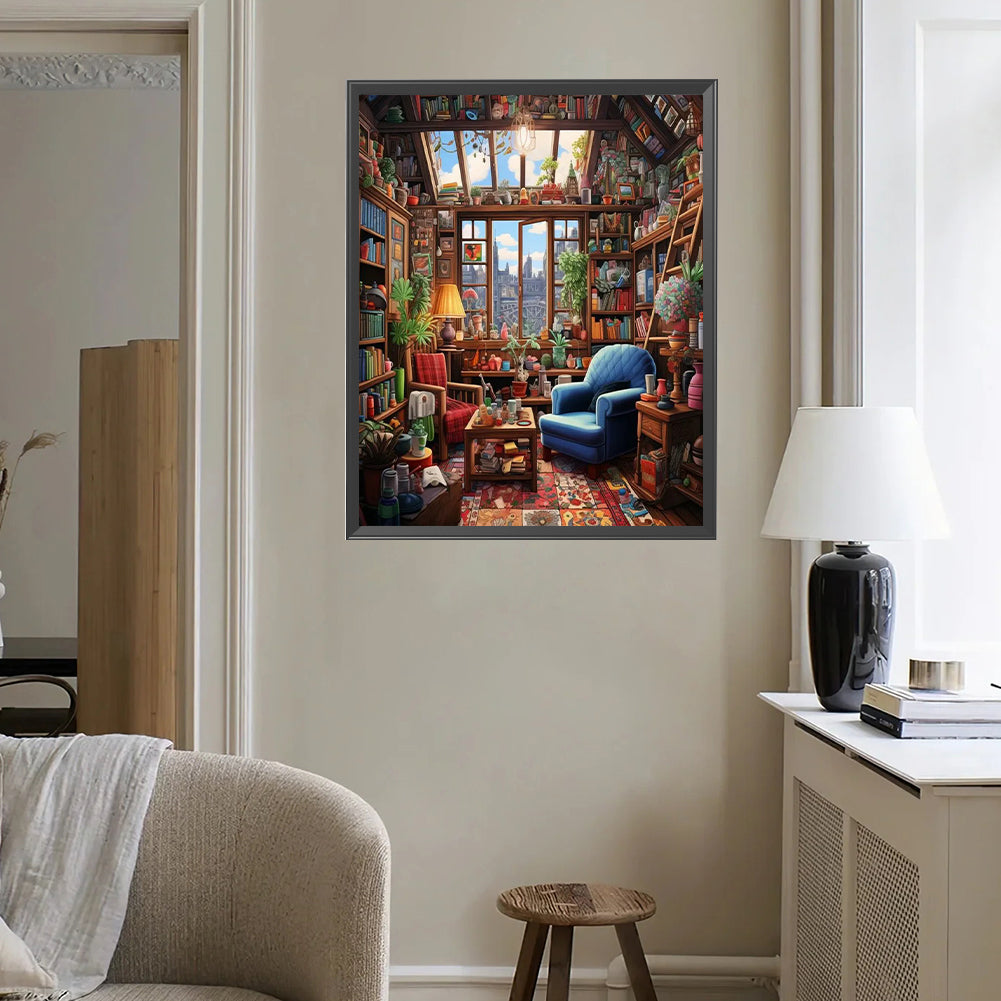 Diamond Painting - Full Square - Study (40*50CM)