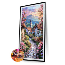 Load image into Gallery viewer, Diamond Painting - Full Round - Small Town Scenery (40*70CM)