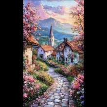 Load image into Gallery viewer, Diamond Painting - Full Round - Small Town Scenery (40*70CM)