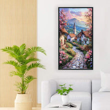 Load image into Gallery viewer, Diamond Painting - Full Round - Small Town Scenery (40*70CM)