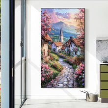 Load image into Gallery viewer, Diamond Painting - Full Round - Small Town Scenery (40*70CM)