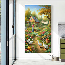 Load image into Gallery viewer, Diamond Painting - Full Round - Rural Scenery (40*70CM)