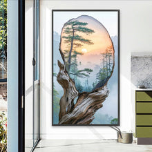 Load image into Gallery viewer, Diamond Painting - Full Square - Sunset On The Tree (40*70CM)