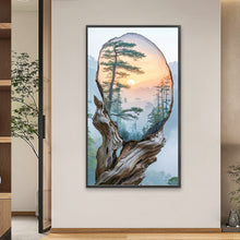 Load image into Gallery viewer, Diamond Painting - Full Square - Sunset On The Tree (40*70CM)