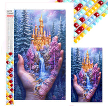 Load image into Gallery viewer, Diamond Painting - Full Square - Forest Castle (40*70CM)