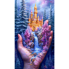 Load image into Gallery viewer, Diamond Painting - Full Square - Forest Castle (40*70CM)