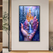 Load image into Gallery viewer, Diamond Painting - Full Square - Forest Castle (40*70CM)