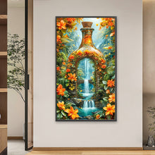 Load image into Gallery viewer, Diamond Painting - Full Square - Stream In The Forest (40*70CM)