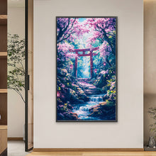 Load image into Gallery viewer, Diamond Painting - Full Square - Japanese Shrine (40*70CM)
