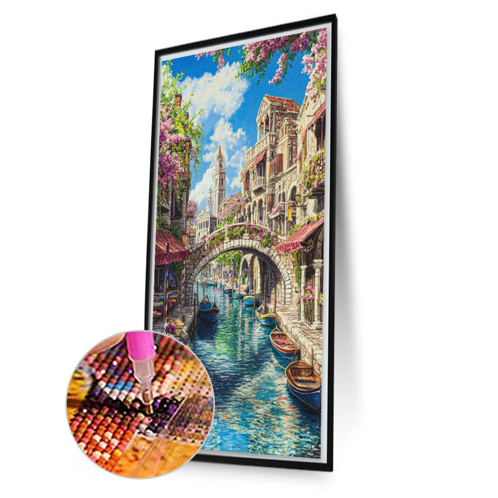 Diamond Painting - Full Square - Venice Water Town (40*70CM)