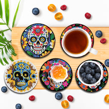 Load image into Gallery viewer, 8 Pcs Diamond Art Coasters DIY Diamond Painting Coasters Kits Art Craft Supplies